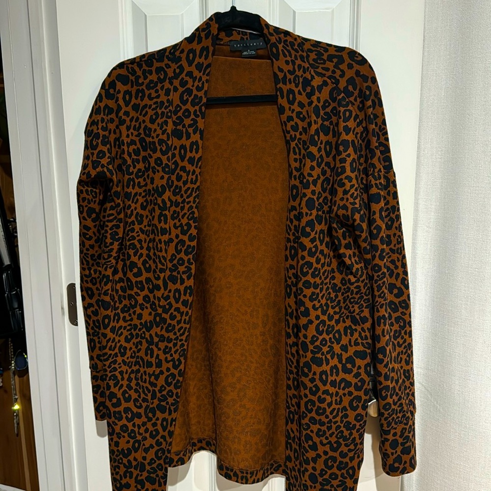 Leopard cardigan
